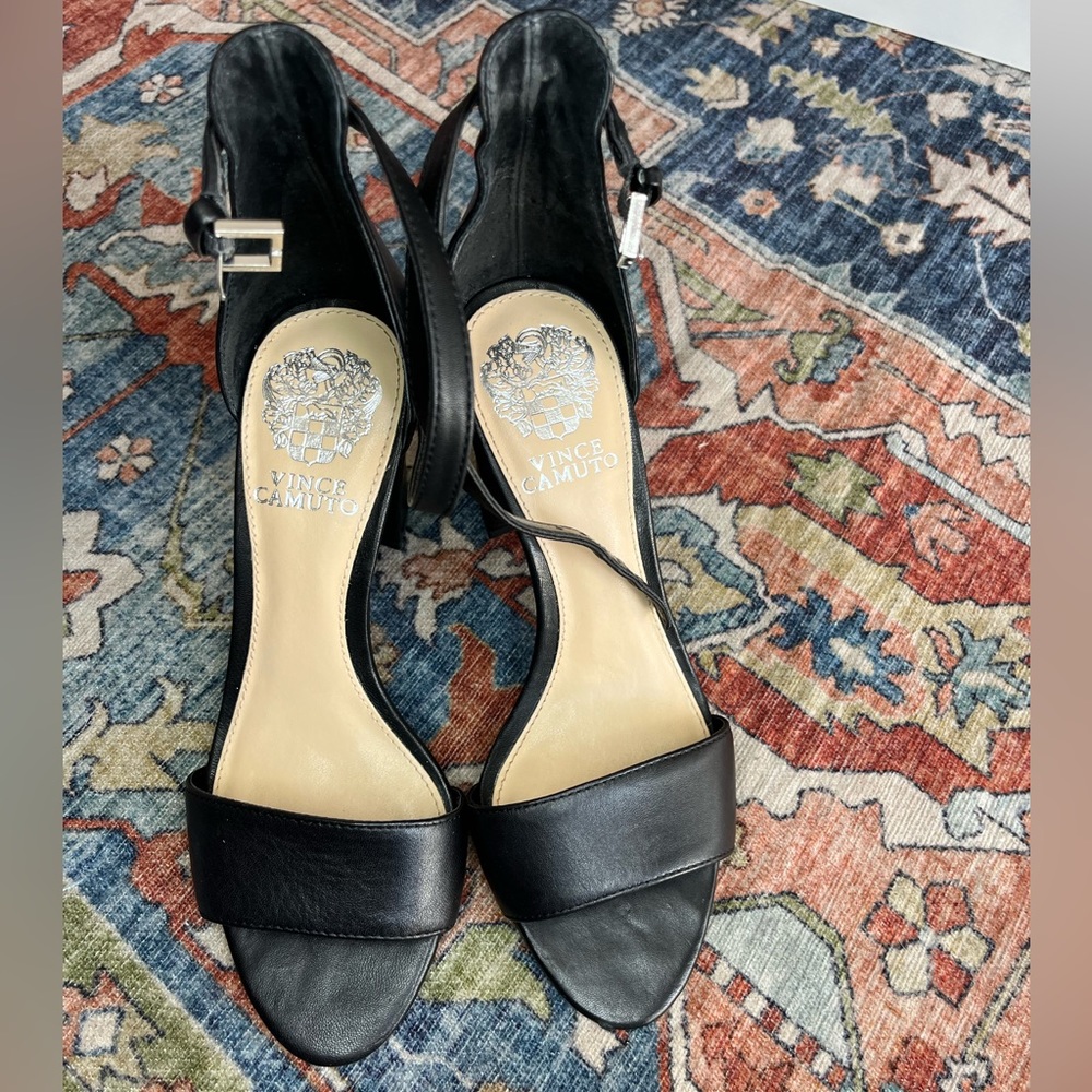 Black Napa heels